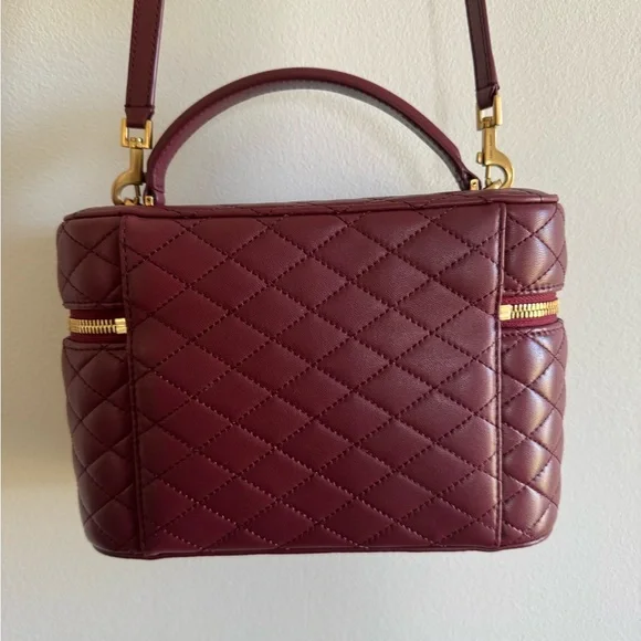 Yves Saint Laurent Gaby Vanity in Lambskin Rouge Cabernet - Picture 3 of 8